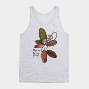 Hoya sp gunung gading in bloom Tank Top